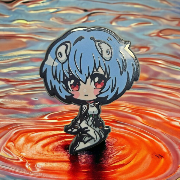 Rei Ayanami Enamel Pin {Limited Edition}
