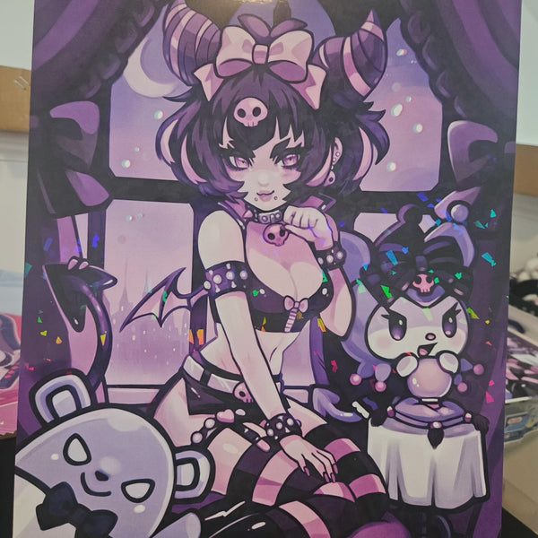 Fortune Teller Kuromi Print