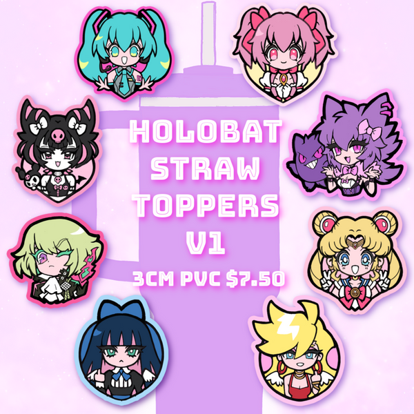 Holobat Strawtoppers V3 (Pre-Order)