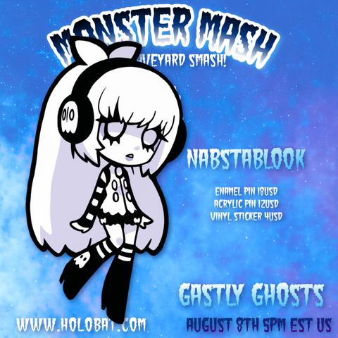 Napstablook Pin (Pre-order)