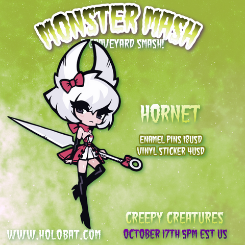 Hornet Enamel Pins (pre-order)
