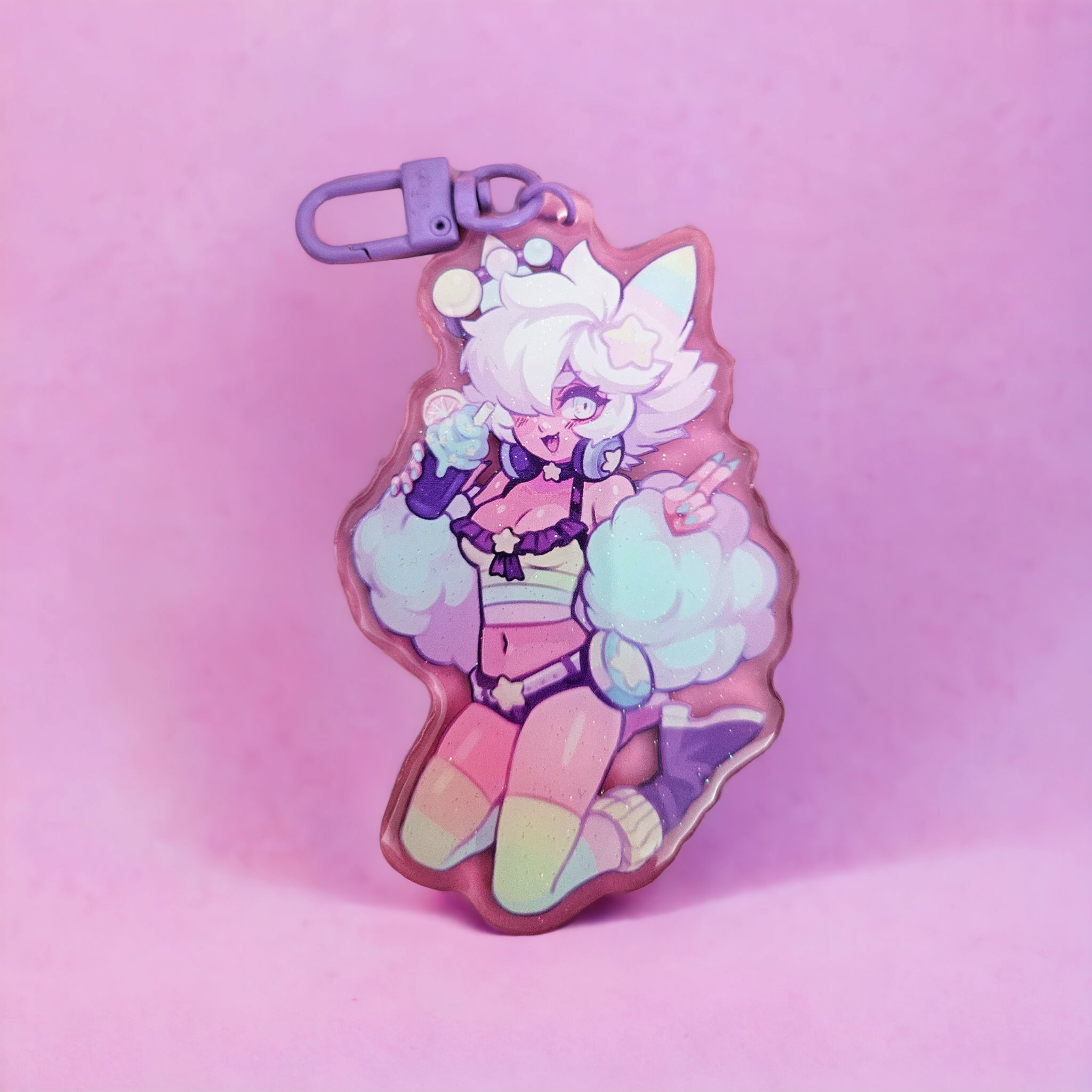 Andromeda Keychain
