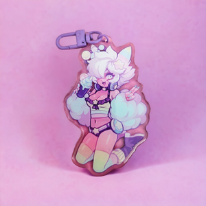 Andromeda Keychain