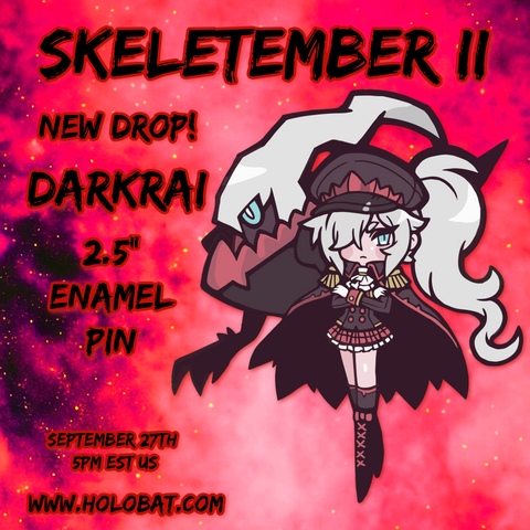 Darkrai Enamel Pin (Pre-Order)