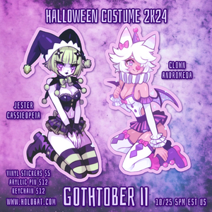 Clown Andromeda and Jester Cassieopeia Set (Pre-Order)