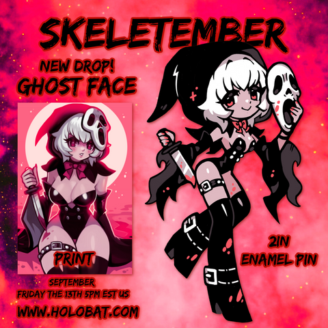 Ghost Face Girl (Pre-Order)