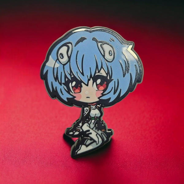 Rei Ayanami Enamel Pin {Limited Edition}