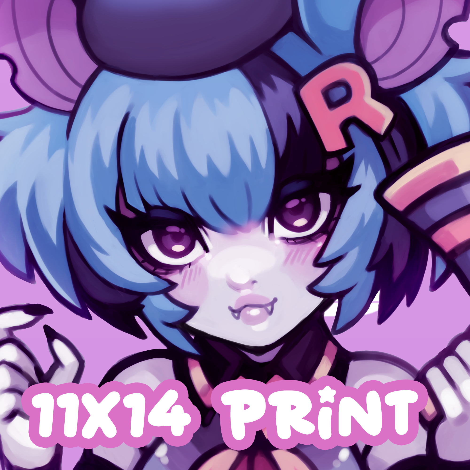 Rocket Zubat Print