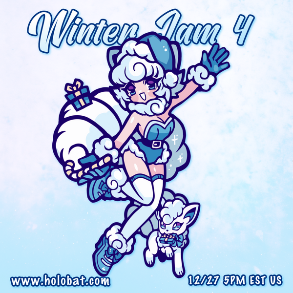 Holiday Alola Vulpix Pre order Holobat Shop